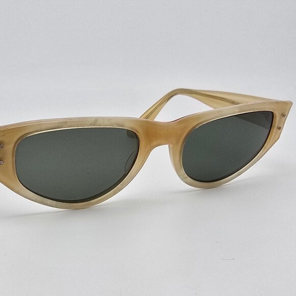 Ray-Ban B&L Playtime White Pearl Frame G-15 Grey Lens Cat Eye Sunglasses 48mm main image 11